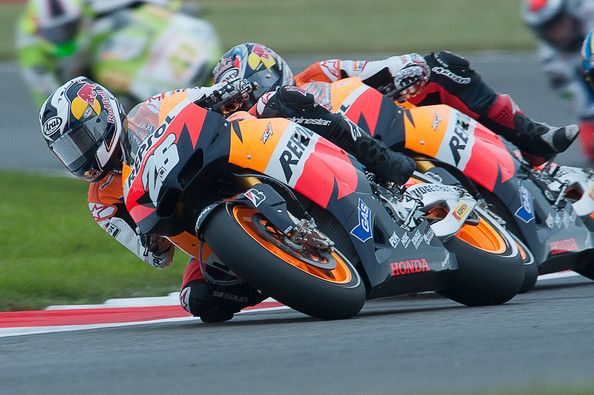 Dani Pedrosa y Andrea Dovizioso en 2010 | Foto: Zimbio