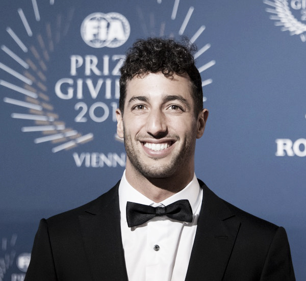 Daniel Ricciardo en la gala de Vienna de la FIA | Fuente: Getty Images