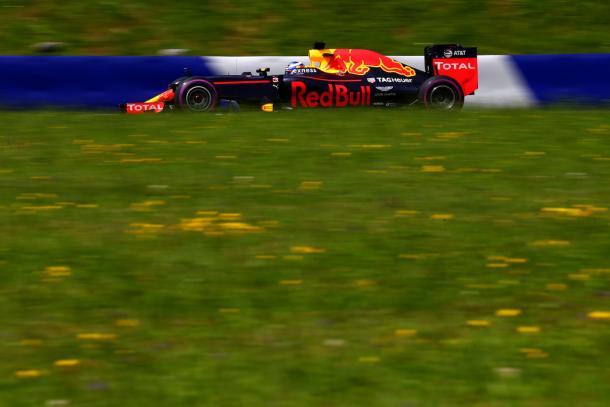 Daniel Ricciardo durante el GP de Austria  | Fuente: Getty Images