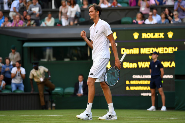 Medvedev delights in the biggest victory of his career (Photo: David Ramos/Getty Images Europe)
