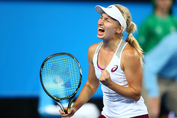 Gavrilova in Perth at the Hopman Cup 2016. Photo: Paul Kane/Getty Images