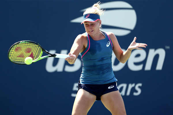 Daria Gavrilova failed to take her chances in the first set | Photo: Al Bello/Getty Images North America