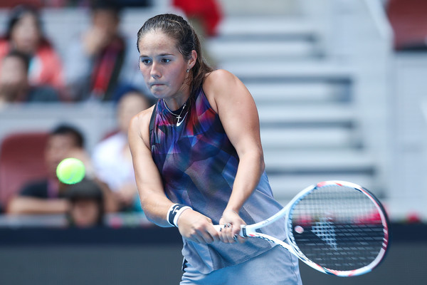 Daria Kasatkina in action at the China Open | Photo: Lintao Zhang/Getty Images AsiaPac