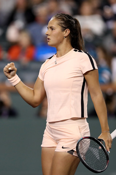 Consecutive finals in Indian Wells and Dubai allowed Daria Kasatkina to edge closer than ever to a top-10 debut | Photo: Matthew Stockman/Getty Images North America