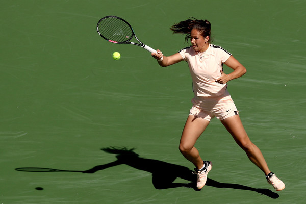 Daria Kasatkina did not play up to her standards today, although it has been an amazing run to be proud of | Photo: Matthew Stockman/Getty Images North America