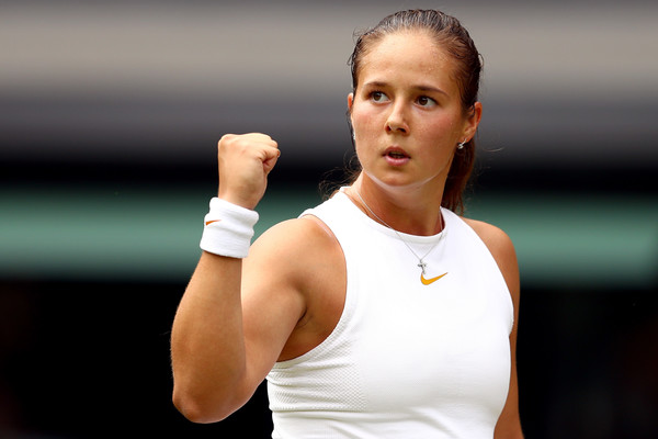 Daria Kasatkina continued fighting as she saved six match points but eventually still fell in straight sets | Photo: Michael Steele/Getty Images Europe