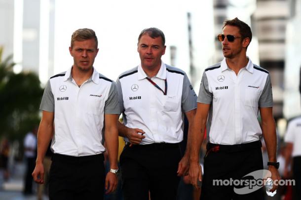 Dave Redding (C) will join Williams after nearly 20 years at McLaren. (Image Credit: Motorsport.com)