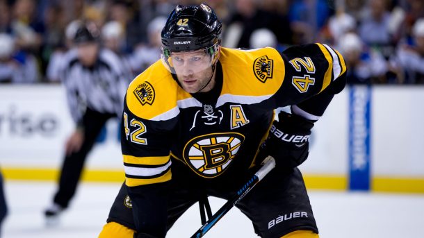 David Backes has not adjusted to playing with the Boston Bruins. | Photo: Getty