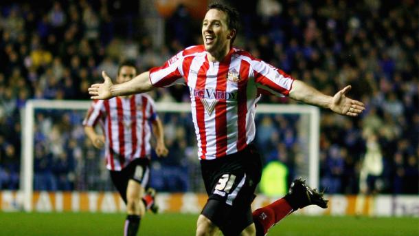 Journeyman David Connolly was Sunderland's top-scorer as the returned to the top flight. (Photo: Sunderland AFC)