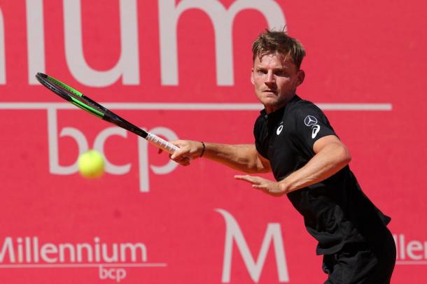 David Goffin is in the Millennium Estoril Open semifinals. (Photo by Millennium Estoril Open)