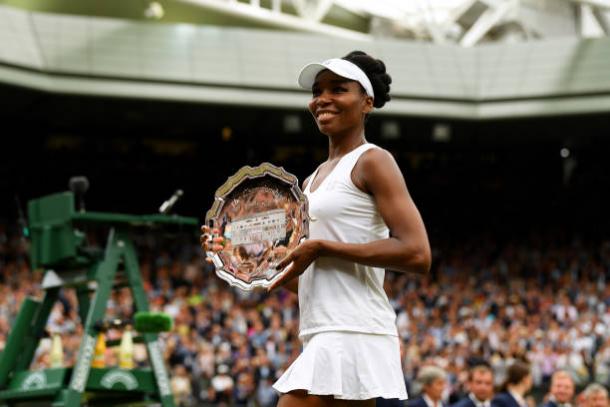 Venus Williams following her Wimbledon final loss to Garbine Muguruza (Getty/David Ramos)