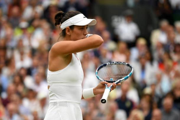 Garbine Muguruza in action at Wimbledon (Getty/David Ramos)