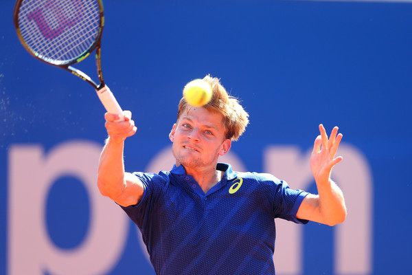 David Goffin in BMW Open action. Photo: Alexander Hassenstein/Getty Images