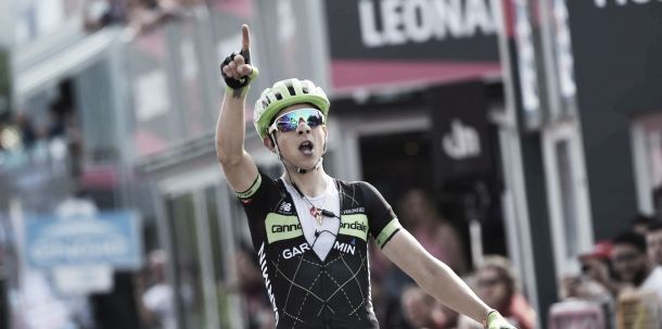 Davide Formolo ganando una etapa en el Giro de Italia | Fuente: Prensa RCS Sport