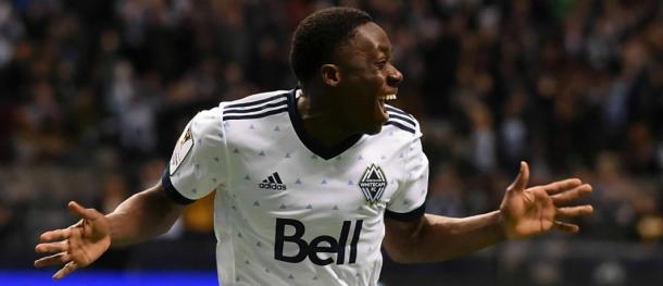 Alphonso Davies is garnering attention due to his play | Source: mlssoccer.com
