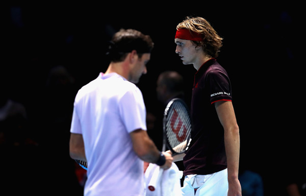 Federer now leads Zverev 2-1 in head-to-head matchups in 2017 (Julian Finney/Getty Images Europe)