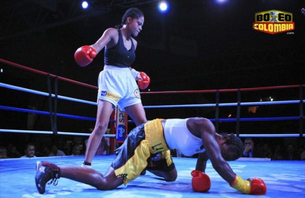 Dayana Cordero, campeona mundial de boxeo | Foto: Boxeodecolombia.com