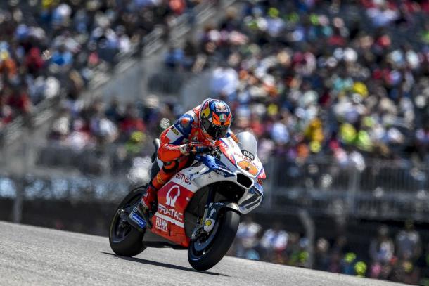 Miller durante el GP de las Américas / Foto: Alma Pramac Racing MotoGP (Twitter)