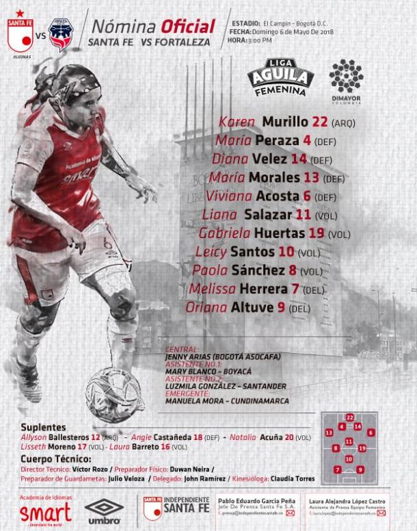 Foto: Independiente Santa Fe