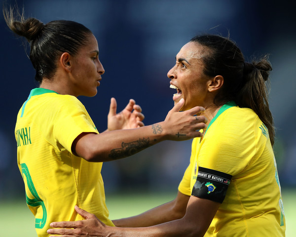 Marta and Debinha are key to Brazil's goals | Source: Jamie Squire-Getty Images North America