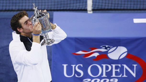 Del Potro won the US Open in 2009 (Picture From Eurosport)