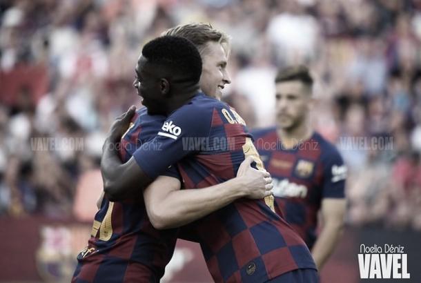 Dembélé y De Jong | Foto: Noelia Déniz - VAVEL