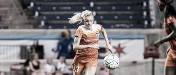 O'Sullivan made 29 appearances for the Dash (Source: Houston Dash)