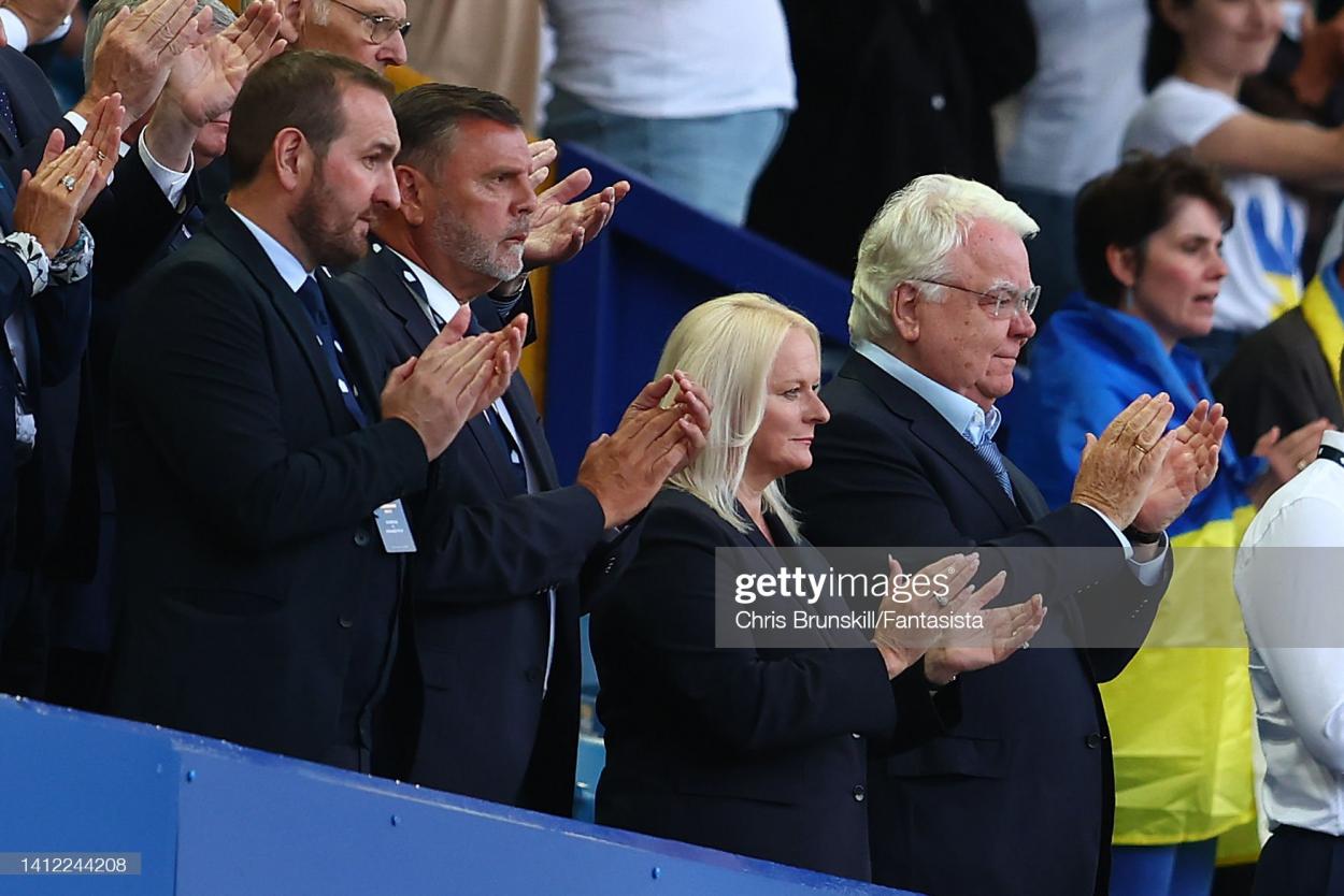 The Everton Board (Photo by Chris Brunskill/Fantasista/Getty Images)