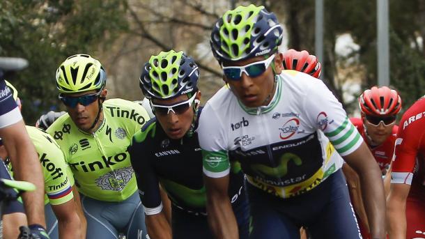 mantuvo una cerrada lucha con Contador en la Volta | Foto: Volta a Catalunya