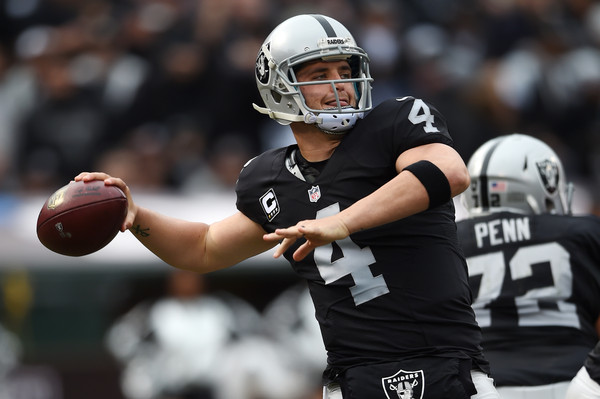 Derek Carr in 2015 |Dec. 5, 2015 - Source: Thearon W. Henderson/Getty Images North America|