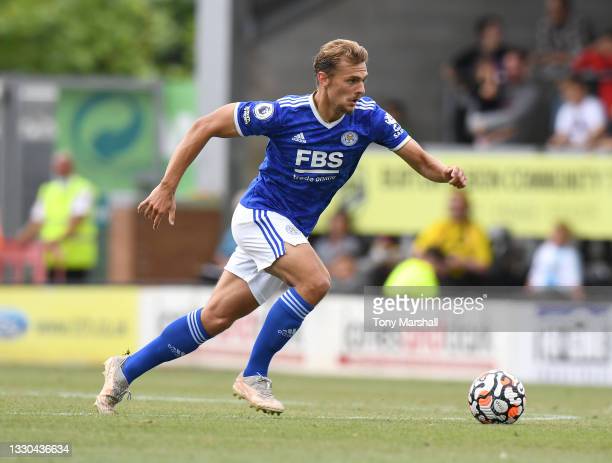 <strong><a  data-cke-saved-href='https://www.vavel.com/en/football/2021/07/29/leicester-city/1080056-leicester-city-youngsters-who-have-impressed-so-far-in-pre-season.html' href='https://www.vavel.com/en/football/2021/07/29/leicester-city/1080056-leicester-city-youngsters-who-have-impressed-so-far-in-pre-season.html'>Kiernan Dewsbury-Hall</a></strong> could start against Millwall in the <strong><a  data-cke-saved-href='https://www.vavel.com/en/football/2019/11/01/leicester-city/1002115-crystal-palace-vs-leicester-city-preview-foxes-look-to-break-their-eagles-curse.html' href='https://www.vavel.com/en/football/2019/11/01/leicester-city/1002115-crystal-palace-vs-leicester-city-preview-foxes-look-to-break-their-eagles-curse.html'>Carabao Cup</a></strong> | Credit: Tony Marshall | Getty Images