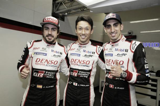 Los tres hombres que consiguieron la Pole en Le Mans | Foto: @Toyota_Hybrid