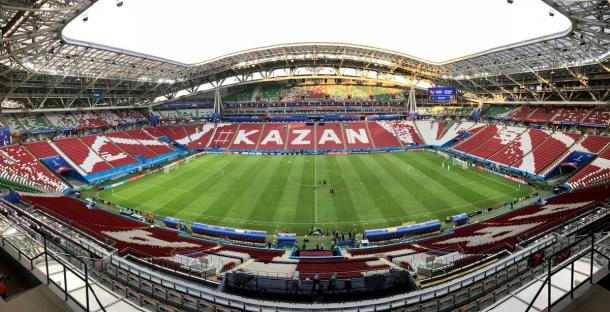 El Kazan Arena, casa del Rubin Kazan | Foto: @SeFutbol