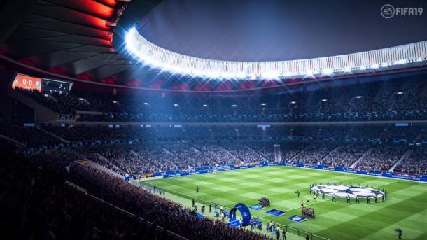 El Metropolitano en FIFA 19. | Foto: EA Sports
