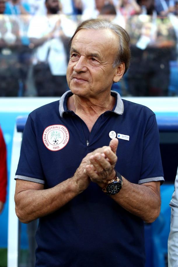 Rohr, el DT del equipo nigeriano | Foto: @thenff