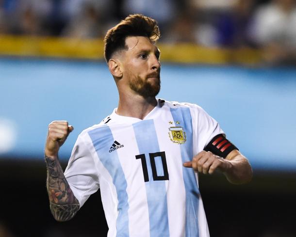 Lionel Messi, la figura que necesita Argentina para pasar | Foto: @DFB_Team_ES