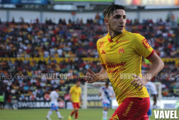 Diego Valdés en un partido con Monarcas Morelia | Foto: Fredy Gómez | VAVEL