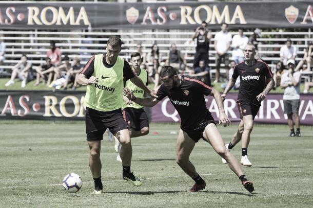 Roma se preparó inténsamente para enfrentar al Madrid | Foto: AS Roma