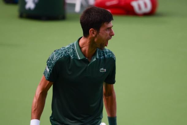 Novak Djokovic had to battle through several tough matches on his way to the Cincinnati title. Photo: Noel Alberto/VAVEL USA