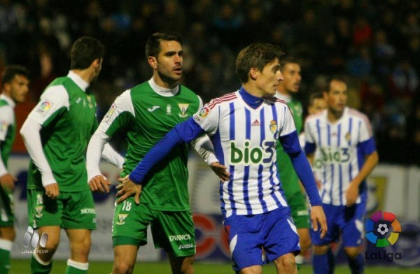 Djordjevic en un lance del juego ante el Leganés | Foto: www.laliga.com