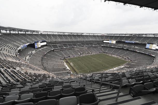 El campo de juego ya está listo para el encuentro | Foto: AS Roma