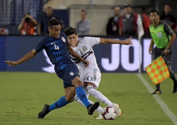 Tyler Adams el principal artífice de la victoria estadounidense | Foto: MLS