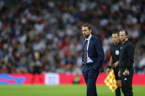 Gareth Southgate preocupado tras la pálida imagen de los tres leones | Foto: The FA