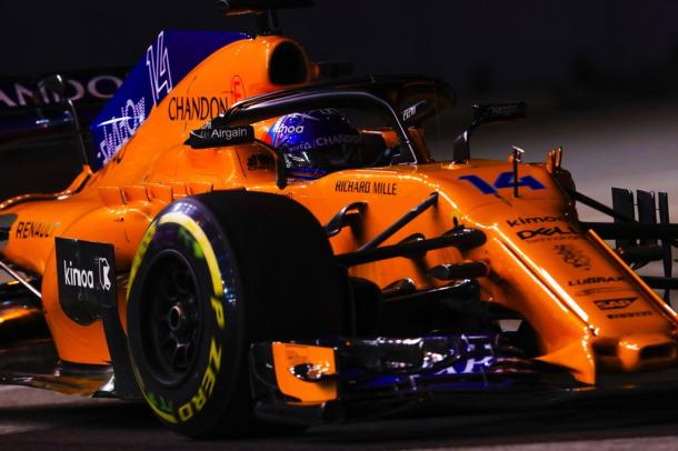 Alonso consigue el séptimo puesto, algo que no pasaba desde Bakú | Foto: @McLaren