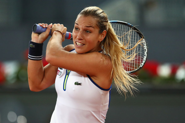 Dominika Cibulkova looks to earn the win here | Photo: Julian Finney/Getty Images Europe