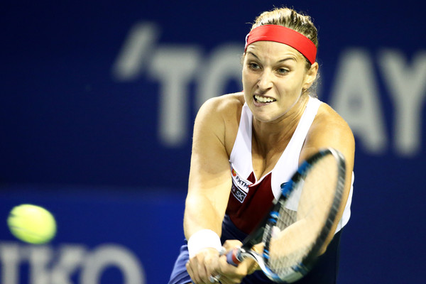 Dominika Cibulkova was forced to retire from her Tokyo quarterfinal match | Photo: Koji Watanabe/Getty Images AsiaPac