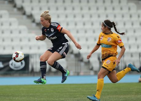 Natasha Dowie starred for the Melbourne Victory | Source: Robert Cianflone - Getty Images