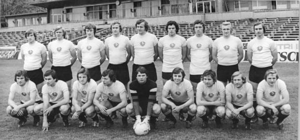Dynamo Dresden's 1974 team | Photo: Creative Commons