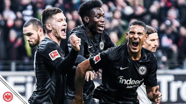 (E. Frankfurt 3-0 Schalke | Foto: @Eintracht)