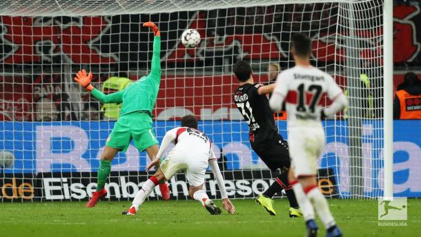 (B. Leverkusen 2-0 Stuttgart | Foto: @Bundesliga_DE)